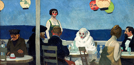 Эдвард Хоппер. Голубой вечер (1914)