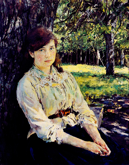 Валентин Серов. Девушка, освещенная солнцем (1888)